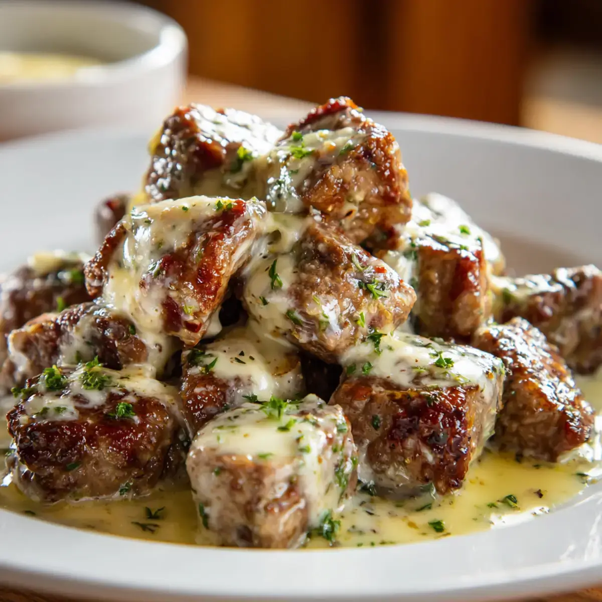 Mastering Tender Buttered Steak Bites & Mushrooms Recipe